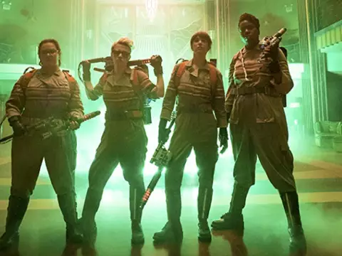 Cena de Caça-Fantasmas, de 2016 (Reprodução)