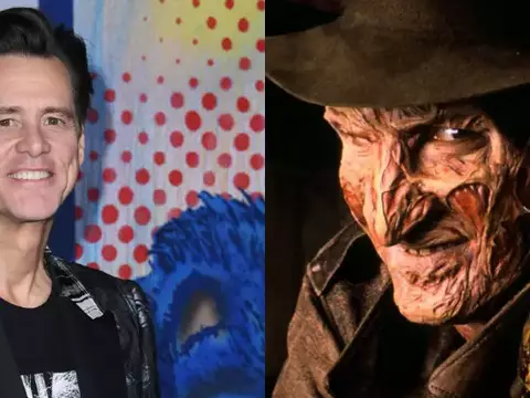Jim Carrey e Freddy Krueger