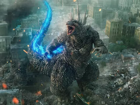 Cena de Godzilla Minus One (Divulgação)