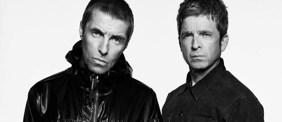 Liam y Noel Gallagher, de Oasis (Reproducción)