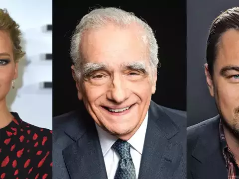 Scorsese, Jennifer Lawrence e DiCaprio