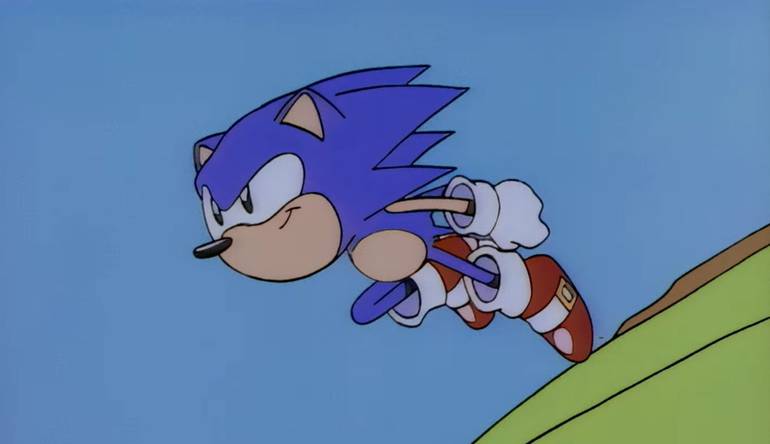 Sonic no anime.