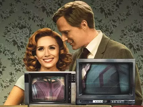 Paul Bettany e Elizabeth Olsen - WandaVision