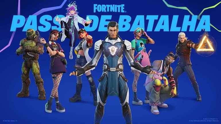 Fortnite: Capítulo 4 muda mapa e tem skins de DOOM e The Witcher, novas  skins fortnite 