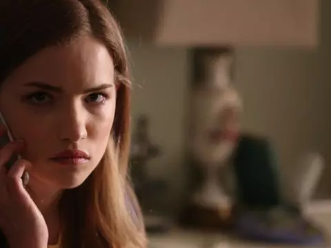 Willa Fitzgerald, em cena da série de Pânico