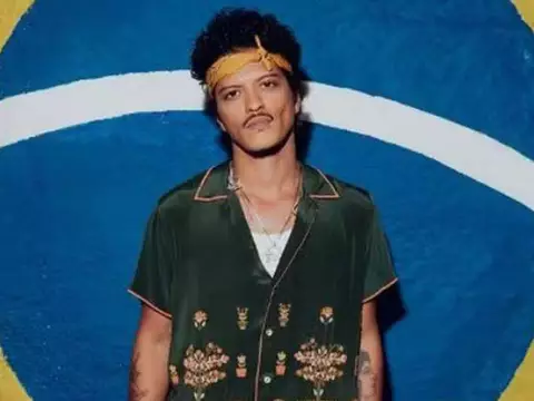 Bruno Mars compartilha vídeo em ritmo de funk e agradece fãs do Brasil