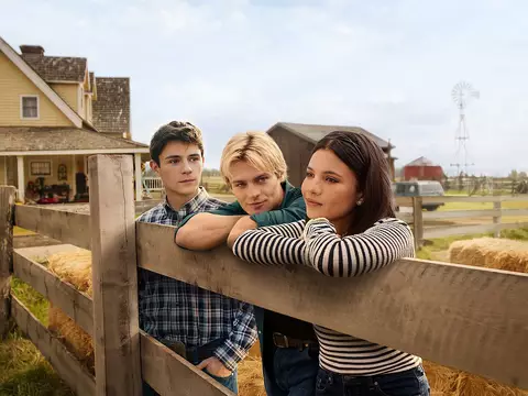 Alex, Cole e Jackie em Minha Vida Com A Família Walter