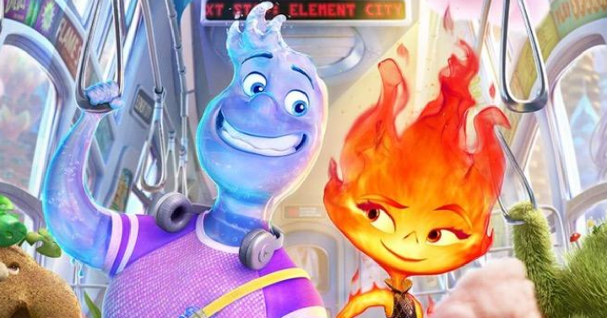 Elementos, nova animação da Pixar, ganha pôster inédito