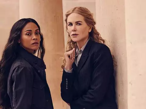 Zoe Saldaña e Nicole Kidman em cena de Operação: Lioness