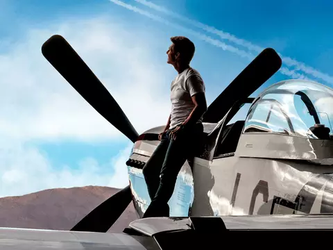 Cena de Top Gun: Maverick (Paramount/Divulgação)