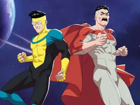 Arte da quarta temporada de Invencível/Prime Video/Reprodução