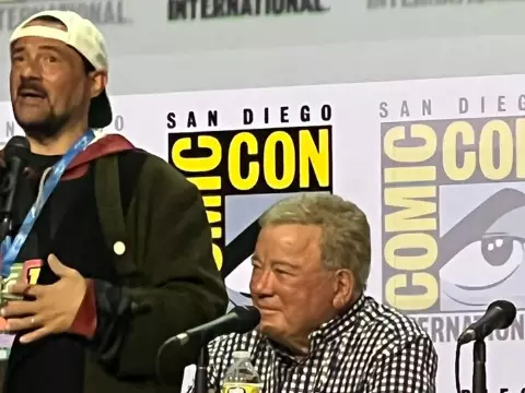 William Shatner na SDCC 2022 (Marcelo Forlani/Omelete)