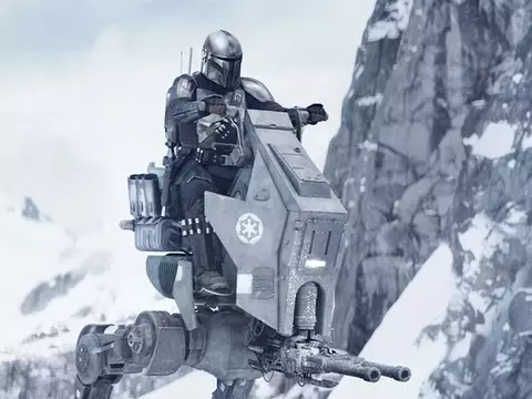 Mandaloriano e Grogu Star Wars