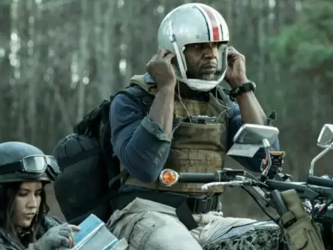 Cena de Terry Crews em Tales of the Walking Dead (AMC/Divulgação)