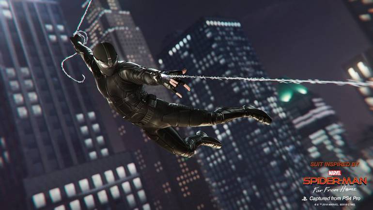 Novos trajes de Marvel's Spider-Man inspriados em Homem-Aranha: Longe de Casa