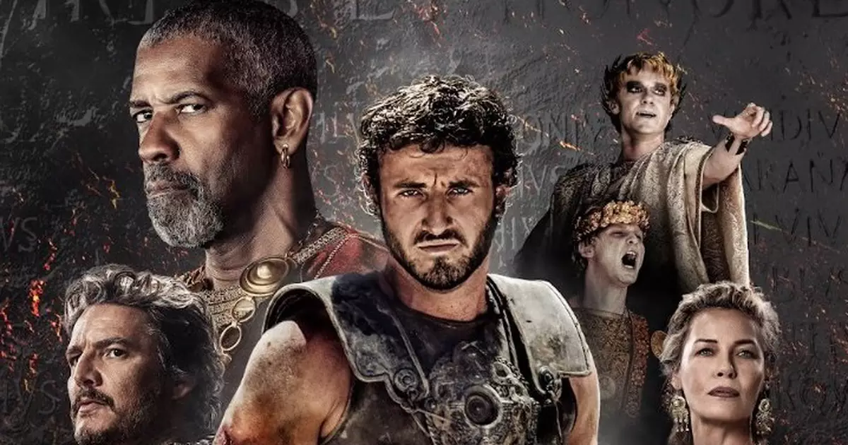 Gladiador 2 é cinema puro com Denzel brilhando e novo Ridley Scott