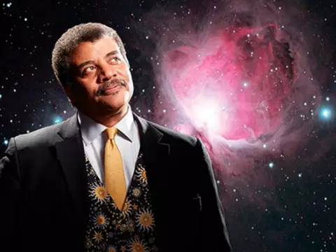 O astrofísico Neil deGrasse-Tyson, apresentador da série Cosmos