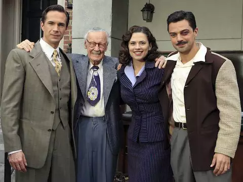 Agent Carter | Confira as primeiras fotos da participação de Stan Lee na série