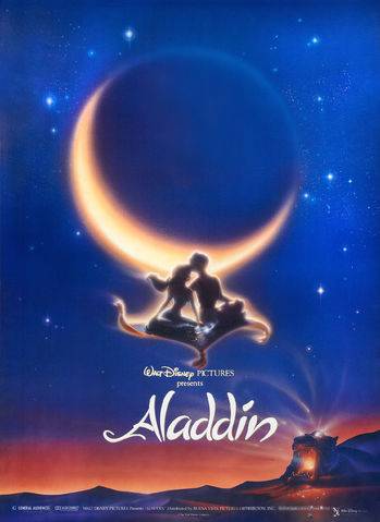 Cartaz da animação Aladdin