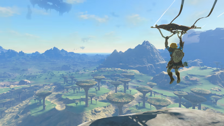 Imagem de divulgação de The Legend of Zelda: Tears of the Kingdom