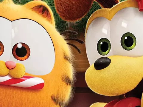 Garfield: Fora de Casa entra em clima natalino com novo cartaz