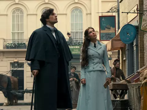 Enola e Sherlock em Enola Holmes 3 (Divulgação/Netflix)