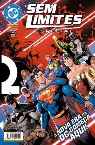 Capa da HQ DC Sem Limites Especial
