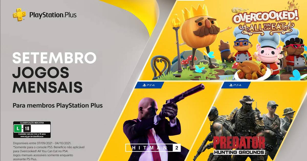 PS4, PS5: Jogos gratuitos do PS Plus de setembro confirmados