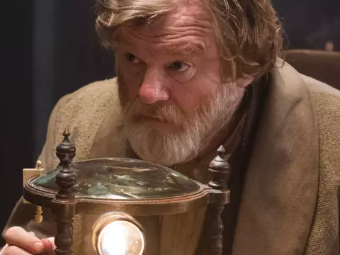 Brendan Gleeson em No Coração do Mar (Reprodução)