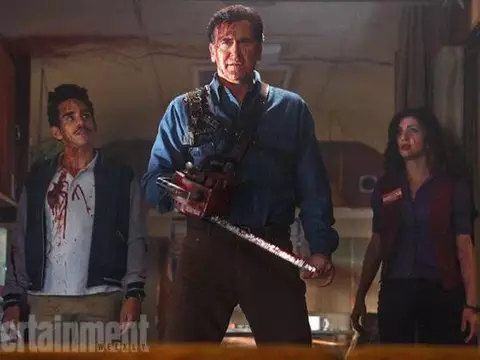 Ash vs Evil Dead | Bruce Campbell e sua motosserra na primeira foto oficial