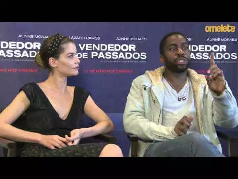 O Vendedor de Passados | Omelete Entrevista Lázaro Ramos e Alinne Moraes