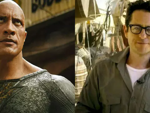 Dwayne Johnson em Adão Negro / J.J. Abrams nos bastidores de Star Wars