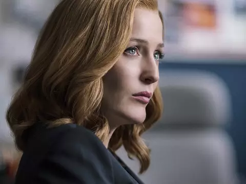 Foto de Gillian Anderson como Dana Scully em Arquivo X (Fox/Reprodução)