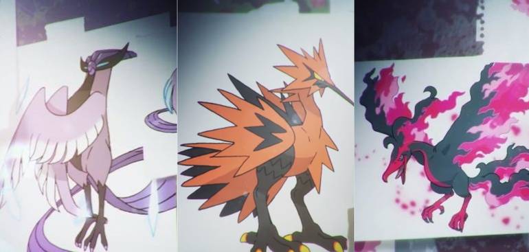 A Origem dos Pokémon Lendários de Galar