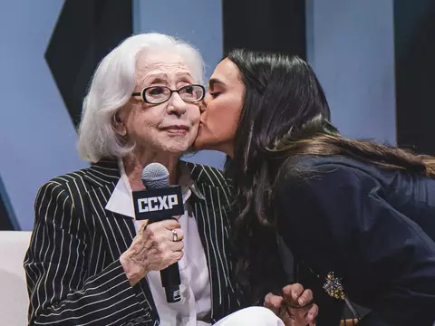 Bruna Marquezine e Fernanda Montenegro