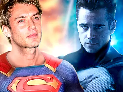 Montagem Omelete do projeto cancelado de Batman vs Superman