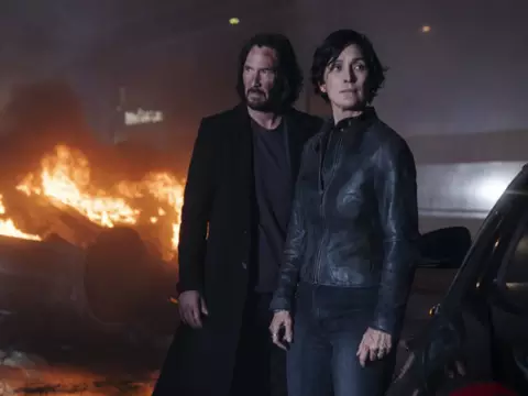 Cena de The Matrix Resurrections (Warner Bros./Divulgação)