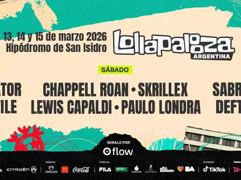 Lollapalooza Argentina 2026: cómo ver el festival en vivo por streaming