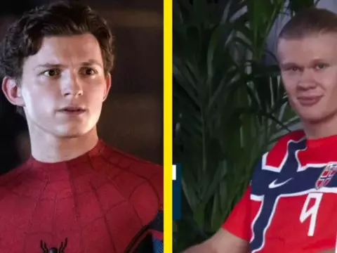 Erling Haaland confiesa qué ignoró un mensaje de Tom Holland