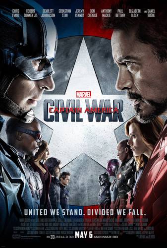 Cartaz de Capitão América: Guerra Civil