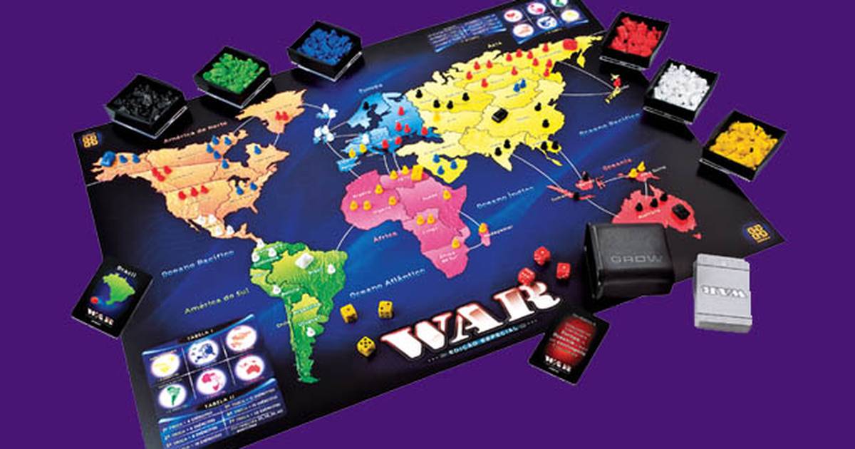 Seis versões do jogo War para você se divertir com seus amigos
