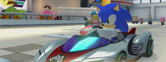 Jogo de corrida de kart com Mario e Sonic pode estar a caminho