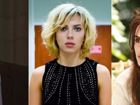 Scarlett Johansson em Lucy | Owen Wilson em Loki | Penélope Cruz em Vicky Cristina Barcelona
