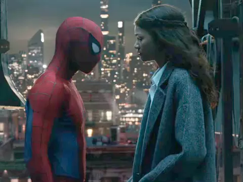 Zendaya y Tom Holland