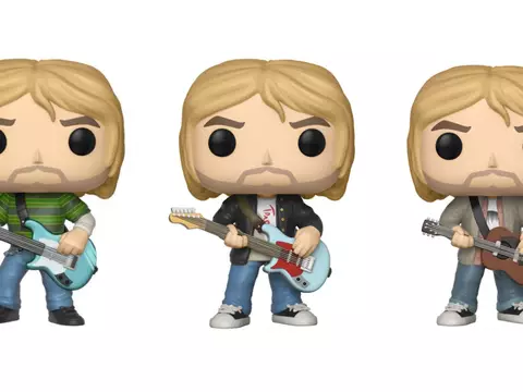 Kurt Cobain ganha linha de bonecos Pop! pela Funko