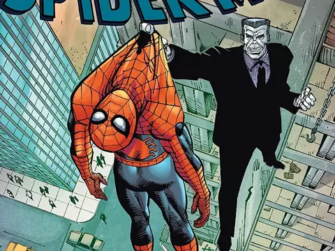 Vilão Lápide aparece em nova imagem contra Homem-Aranha; veja