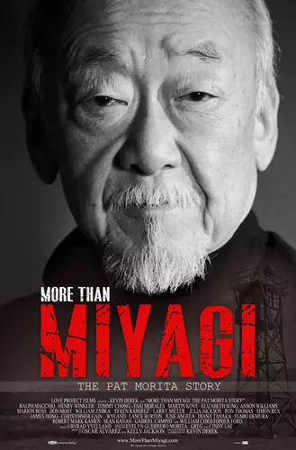 Pôster de More Than Miyagi, documentário sobre Pat Morita, de Karatê Kid