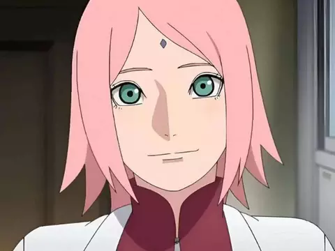 Sakura, em cena do anime de Boruto