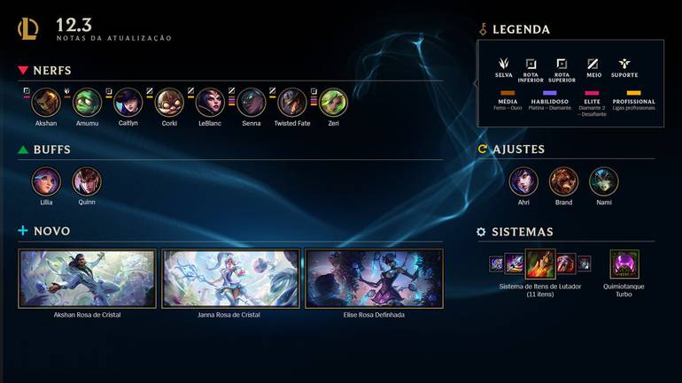 League of Legends  Sistema de Itens Míticos será removido do jogo