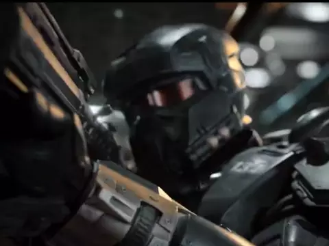 Cena da série de TV de Halo (Reprodução)